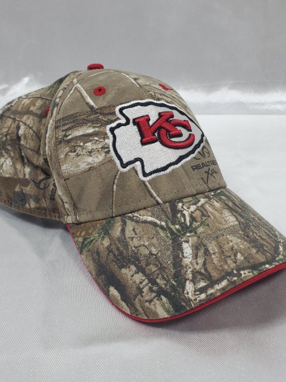 Kansas City Chiefs 47 Brand Realtree Camo Adjustable Hat